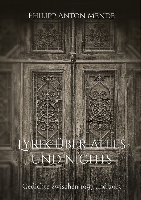 Lyrik über alles und nichts main product photo