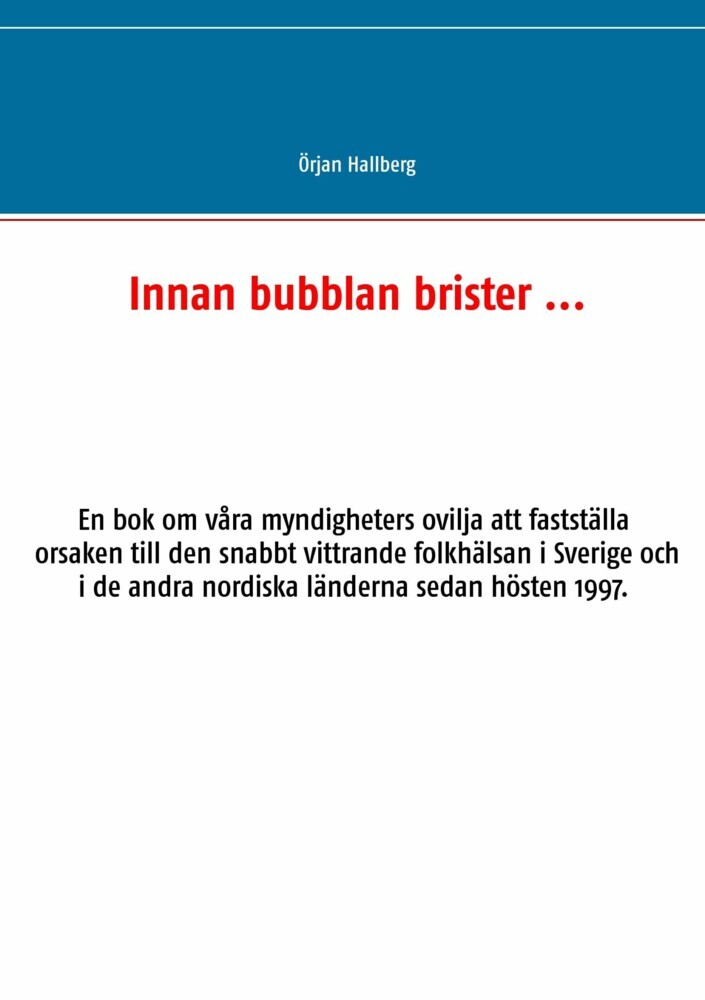 Innan bubblan brister ... main product photo