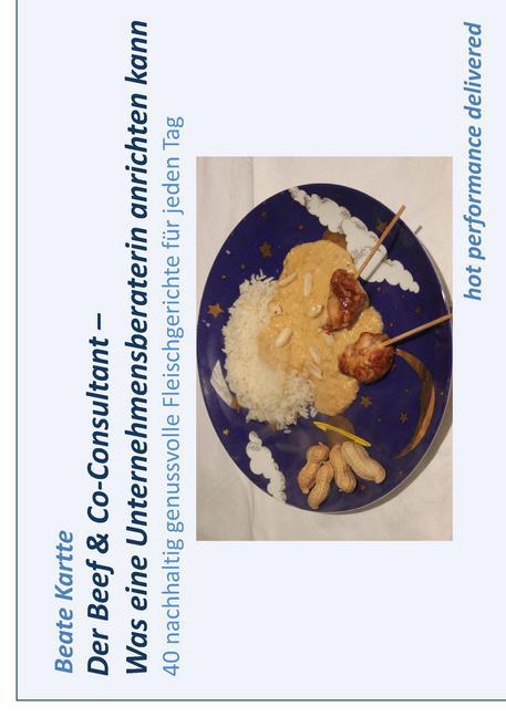 Der Beef & Co-Consultant - Was eine Unternehmensberaterin anrichten kann main product photo