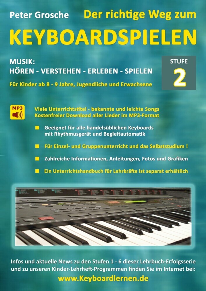 Der richtige Weg zum Keyboardspielen (Stufe 2) main product photo
