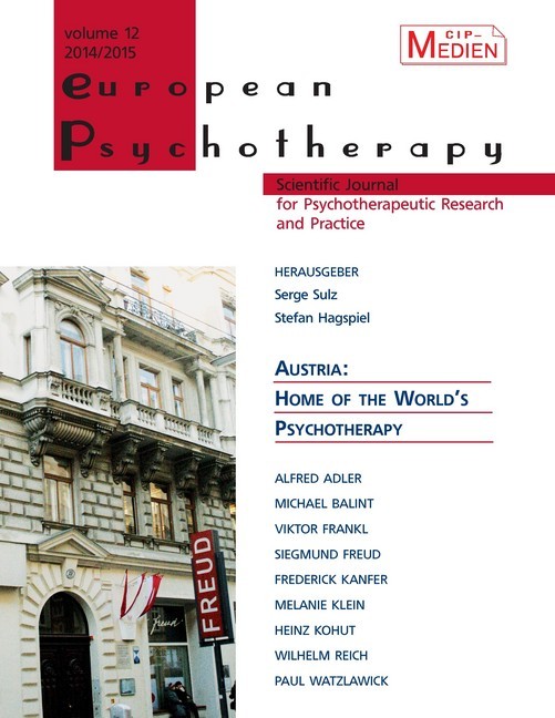 European Psychotherapy 2014/2015 main product photo