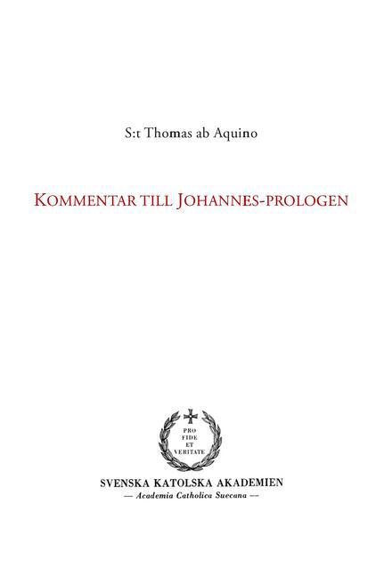 Kommentar till Johannes-prologen main product photo