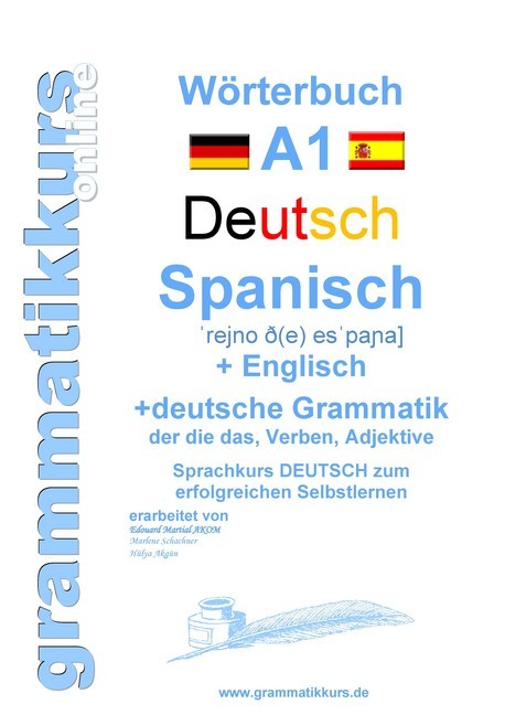 Wörterbuch Deutsch - Spanisch - Englisch A1 main product photo