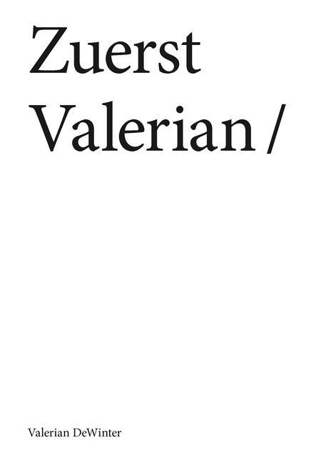 Zuerst Valerian main product photo