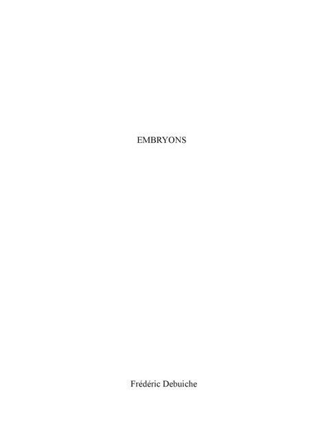 Embryons main product photo