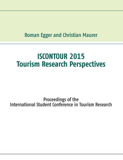 Iscontour 2015 - Tourism Research Perspectives main product photo