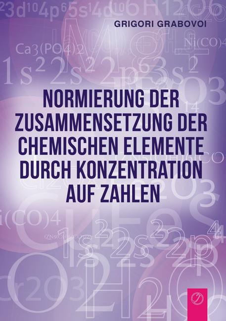 Normierung der Zusammensetzung der chemischen Elemente durch Konzentration auf Zahlen main product photo