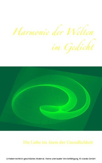 Harmonie der Welten im Gedicht main product photo