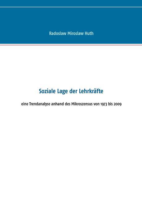 Soziale Lage der Lehrkräfte main product photo