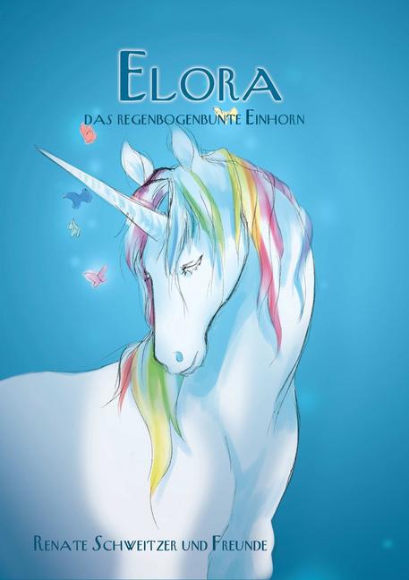Elora, das regenbogenbunte Einhorn main product photo