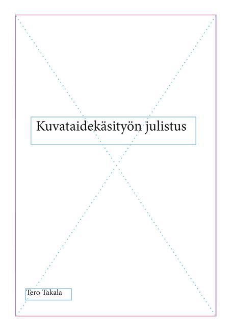 Kuvataidekäsityön julistus main product photo