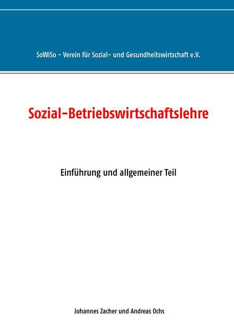 Sozial-Betriebswirtschaftslehre main product photo