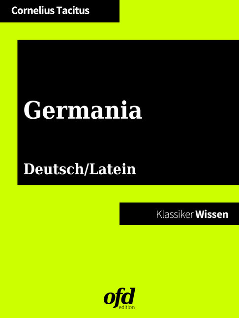 Germania - De origine et moribus Germanorum main product photo