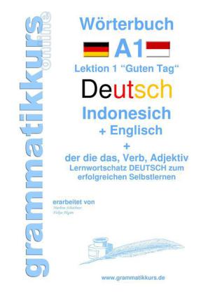 Wörterbuch Deutsch - Indonesisch - Englisch