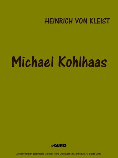 Michael Kohlhaas main product photo