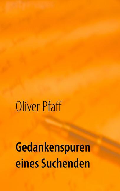 Gedankenspuren eines Suchenden main product photo