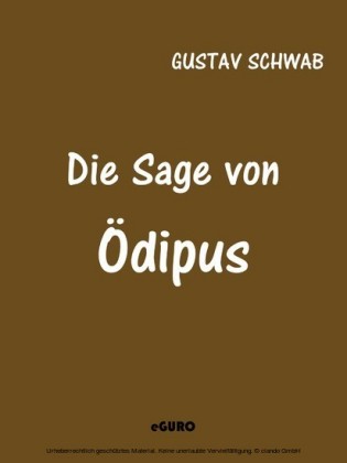 Die Sage von Ödipus