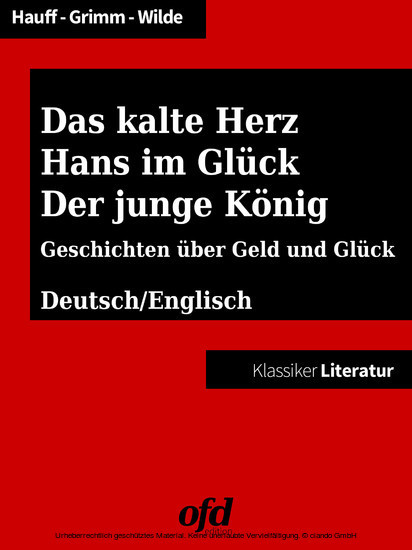 Das kalte Herz - Hans im Glück - Der junge König main product photo