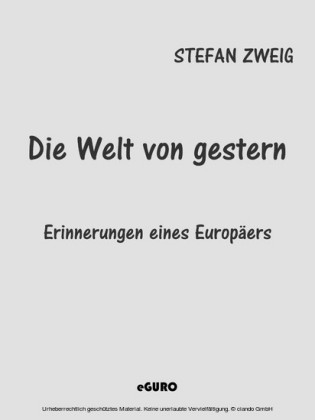 Die Welt von gestern
