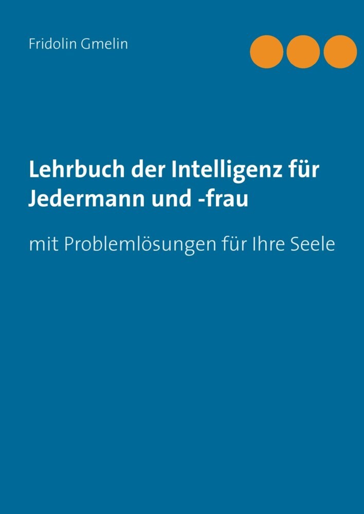 Lehrbuch der Intelligenz für Jedermann und -frau main product photo