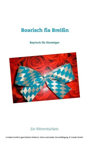 Boarisch fia Breißn main product photo