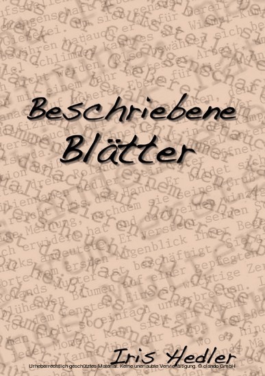 Beschriebene Blätter main product photo