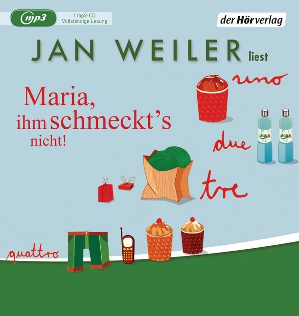 Maria, ihm schmeckt's nicht, 1 Audio-CD, 1 MP3 main product photo
