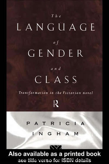 Language of Gender and Class main product photo