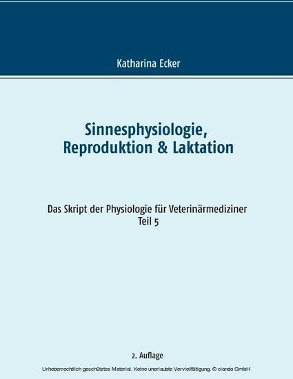 Sinnesphysiologie, Reproduktion & Laktation main product photo