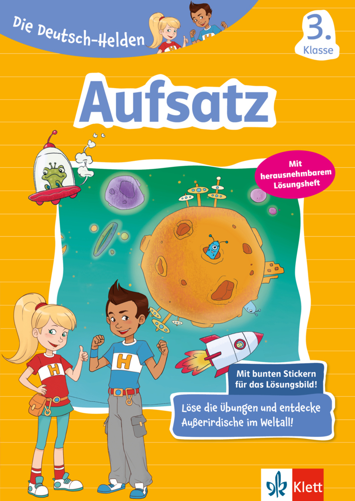 Klett Die Deutsch-Helden: Aufsatz 3. Klasse main product photo