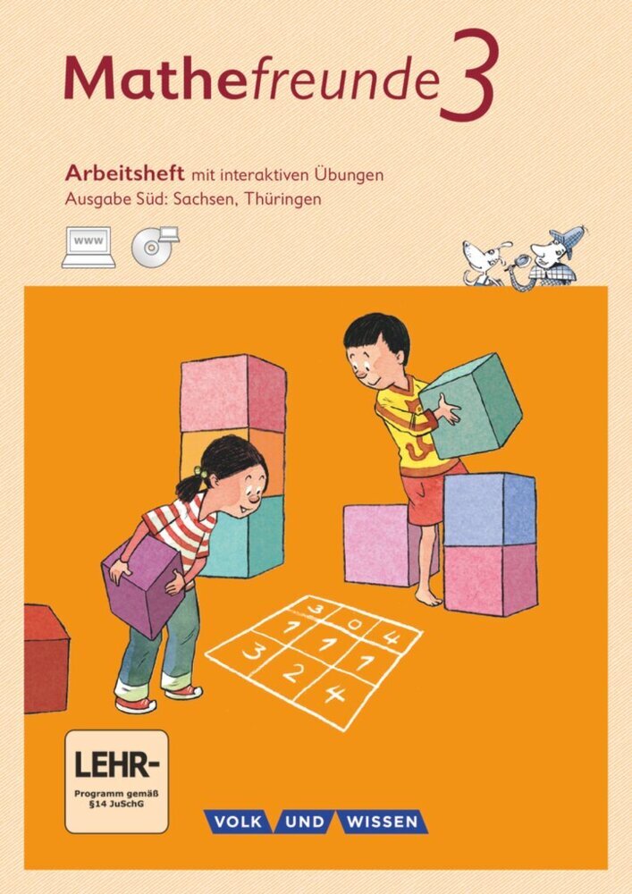 Mathefreunde - Ausgabe Süd 2015 - 3. Schuljahr main product photo
