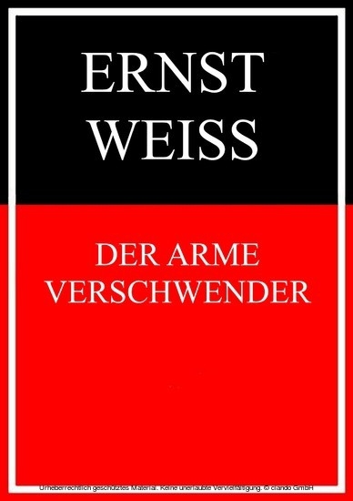 Der arme Verschwender main product photo
