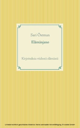 Elämänjano