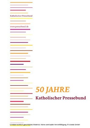 50 Jahre Katholischer Pressebund