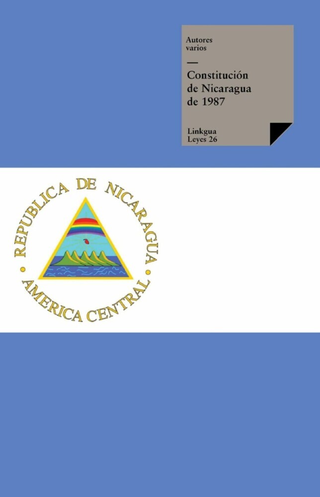 Constitución de Nicaragua de 1987 main product photo