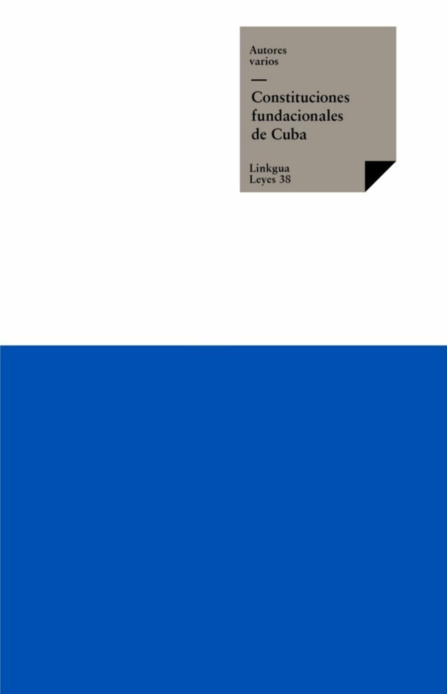 Constituciones fundacionales de Cuba main product photo
