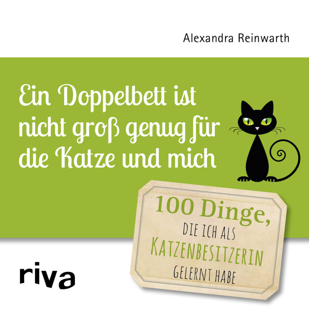 Ein Doppelbett ist nicht groß genug für die Katze und mich main product photo