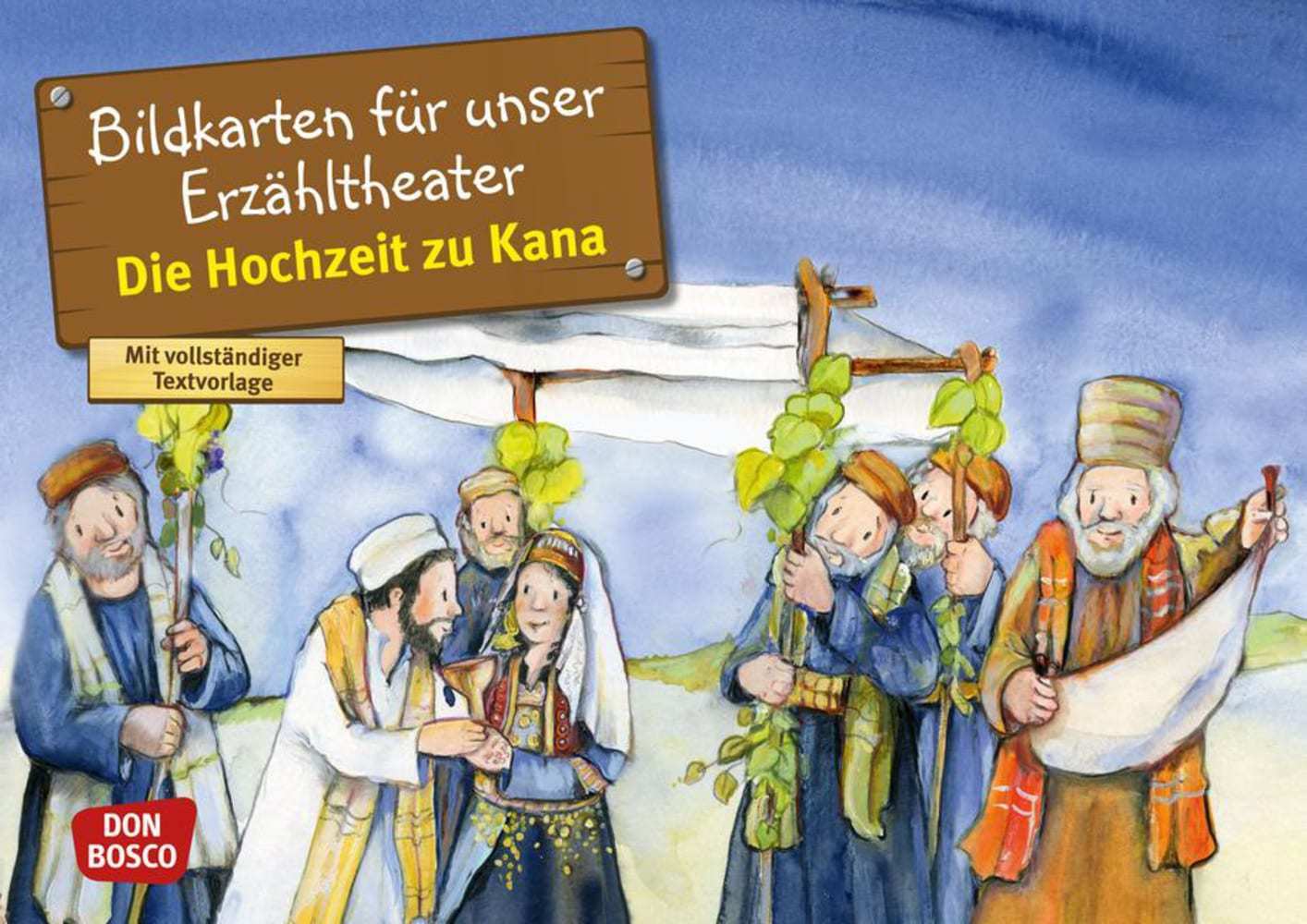 Die Hochzeit zu Kana, Kamishibai Bildkartenset main product photo
