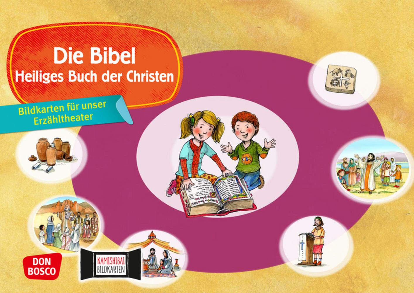 Die Bibel - Heiliges Buch der Christen, Kamishibai Bildkartenset main product photo