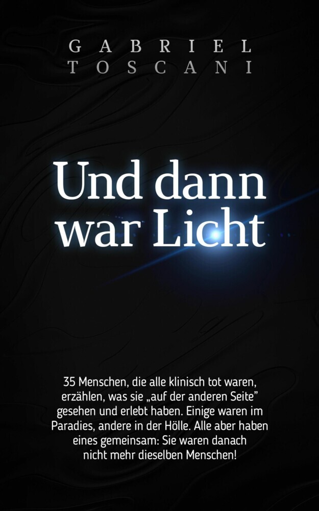 Und dann war Licht main product photo