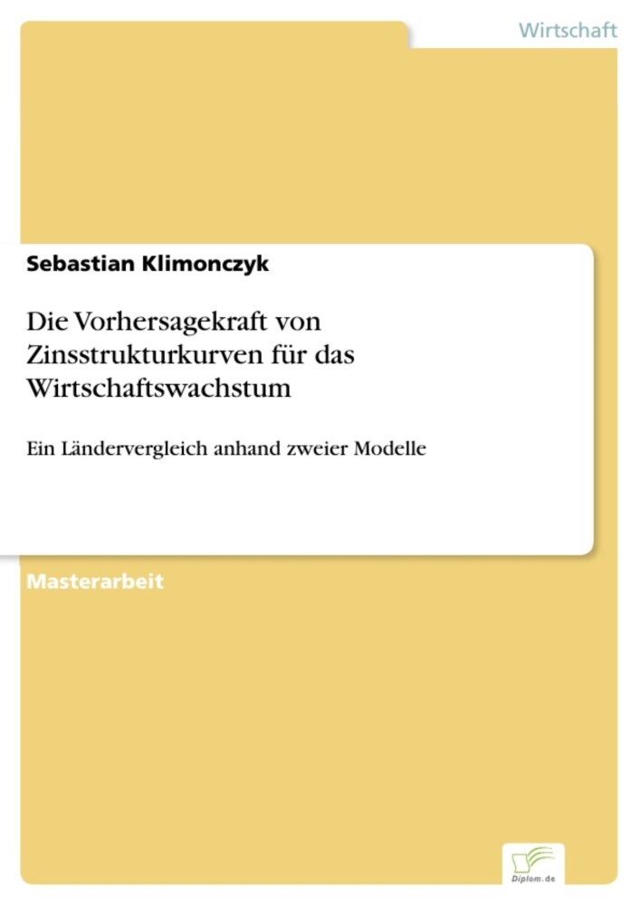 Die Vorhersagekraft von Zinsstrukturkurven für das Wirtschaftswachstum main product photo