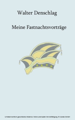 Meine Fastnachtsvorträge