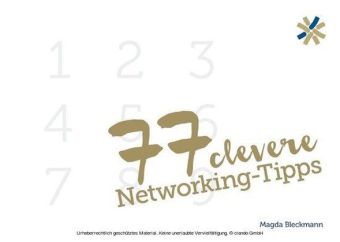 77 clevere Networking-Tipps