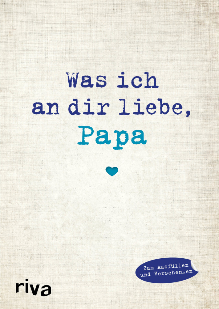 Was ich an dir liebe, Papa main product photo
