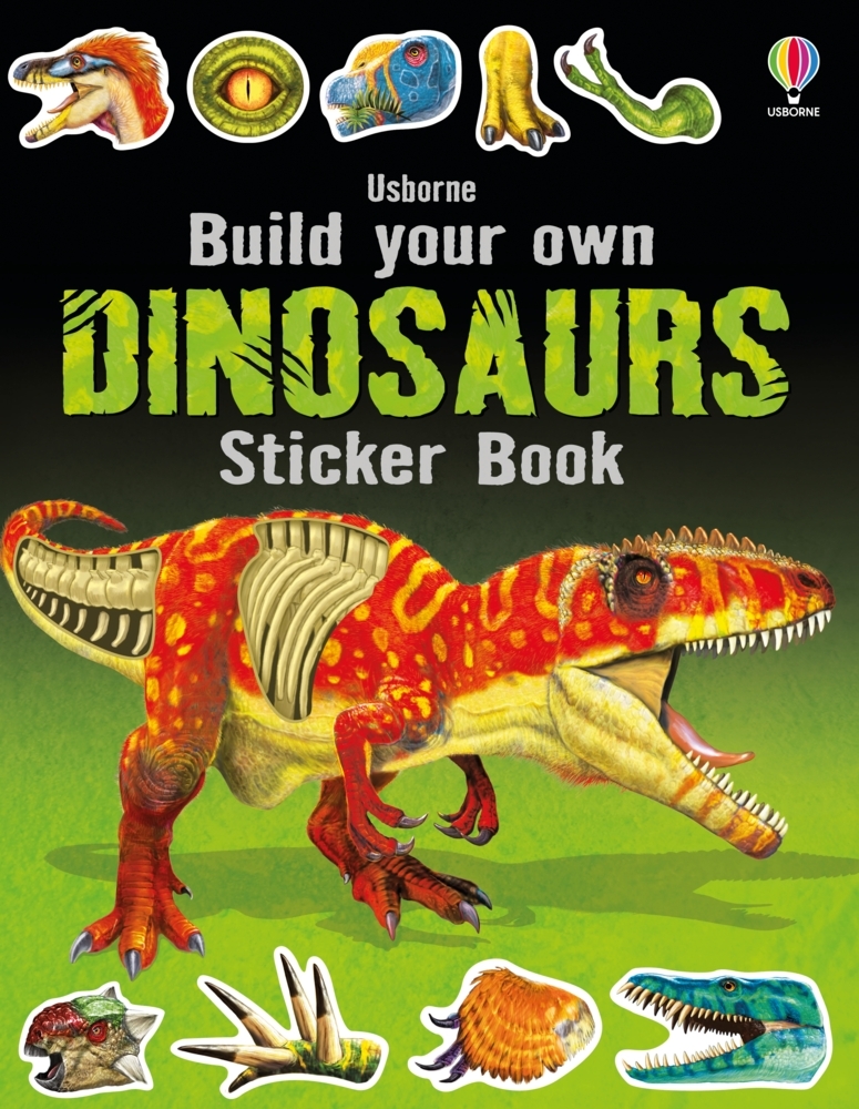 Build Your Own Dinosaurs Sticker Book main product photo