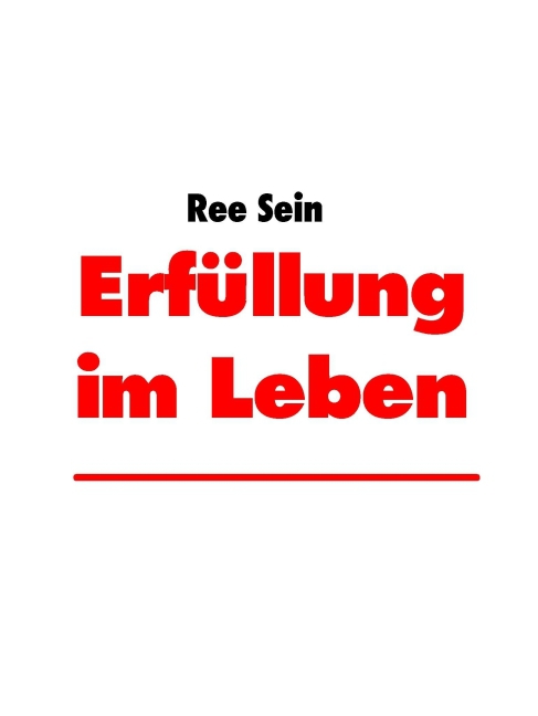Erfüllung im Leben main product photo