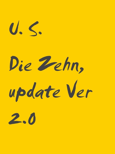 Die Zehn, update Ver 2.0 main product photo