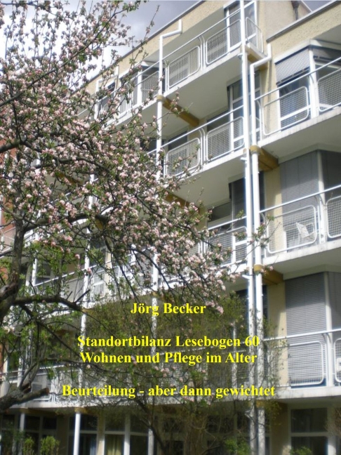 Standortbilanz Lesebogen 60 Wohnen und Pflege im Alter main product photo