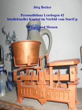 Personalbilanz Lesebogen 42 Intellektuelles Kapital im Vorfeld vom StartUp