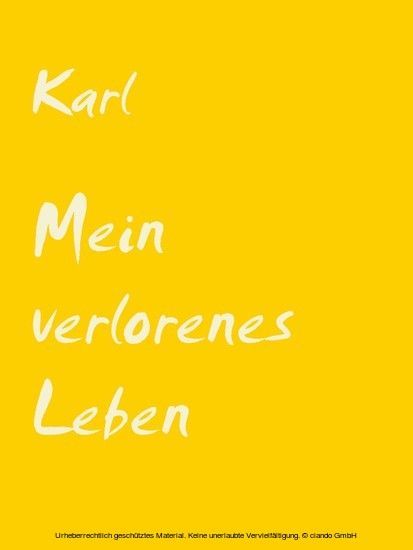 Mein verlorenes Leben main product photo